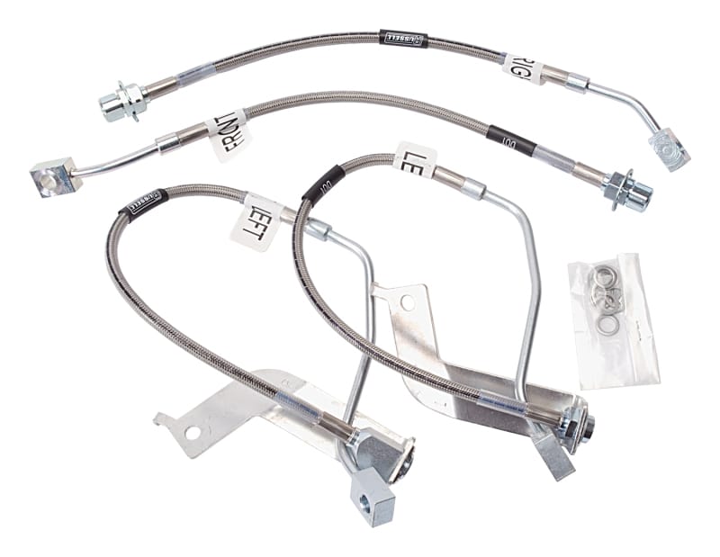 Russell — Russell Performance 99-04 Ford Mustang w/o Traction Control Brake Line Kit
Brake Hose Kit