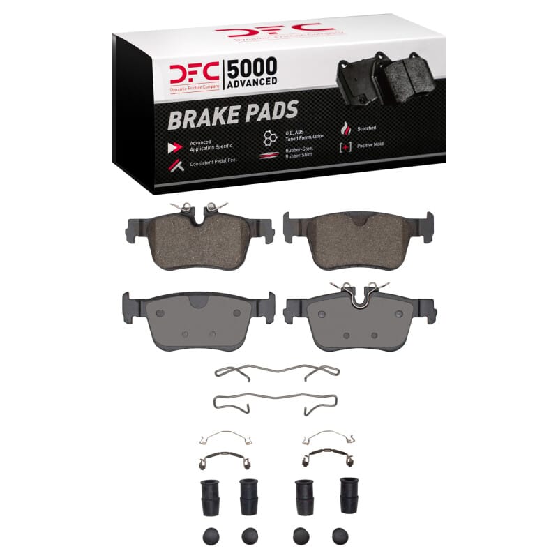 DFC — DFC 21-25 Volvo XC60/S60 Rear 5000 Advanced Ceramic Brake Pads and Hardware Kit