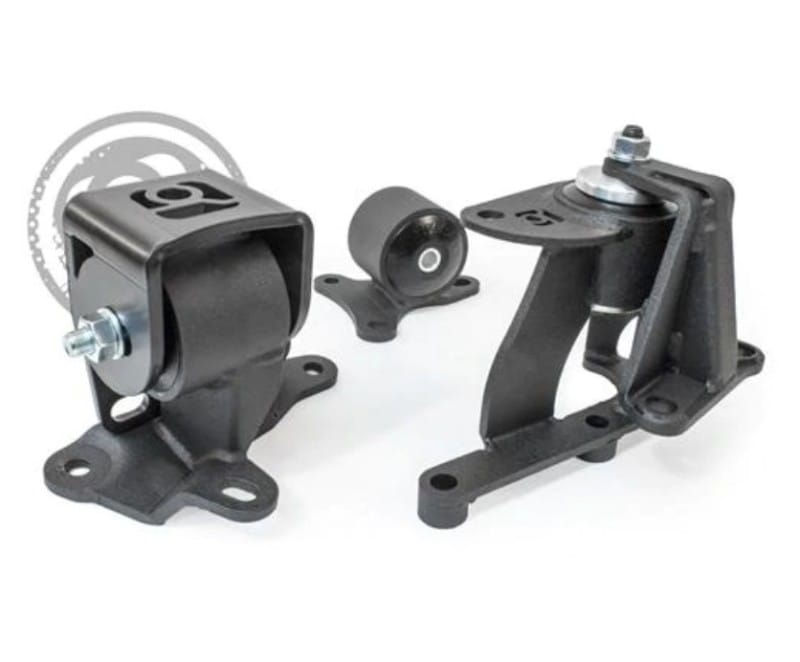 Innovative Mounts — Innovative 88-91 Prelude H-Series Black Steel Mounts 75A Bushings