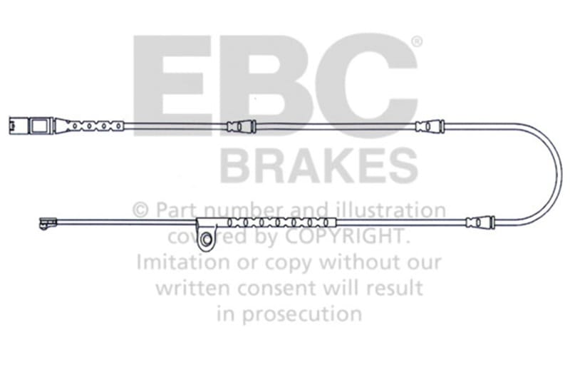 EBC — EBC 2010-2014 BMW X5 4.4L Twin Turbo Front Wear Leads
DscBrkPadWrSnsr