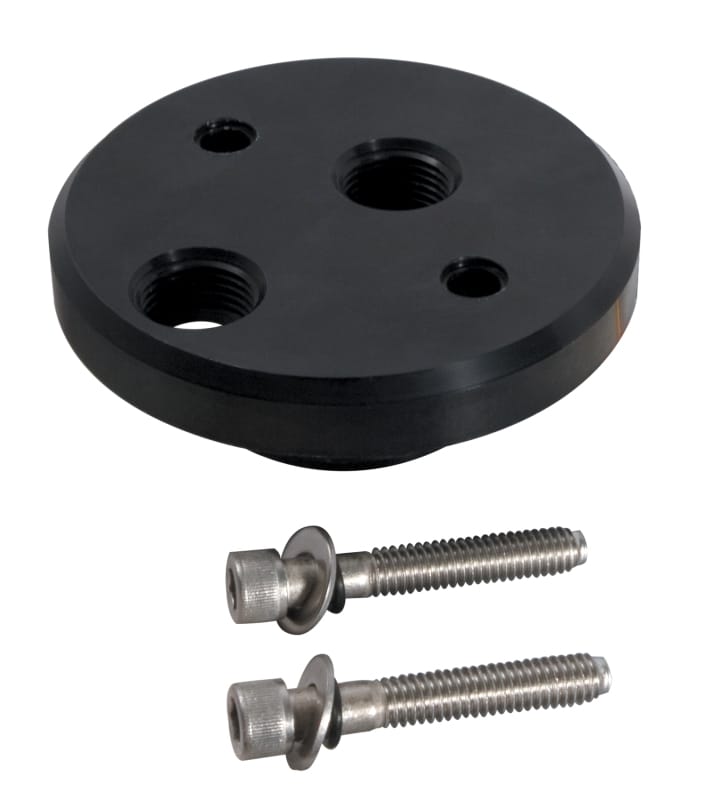 Peterson Fluid Systems — Peterson Fluid Systems Remote Filter Adapter For Chevrolet V8 w/ Spin-on Filter -10AN Ports
FILTER ADAPTER