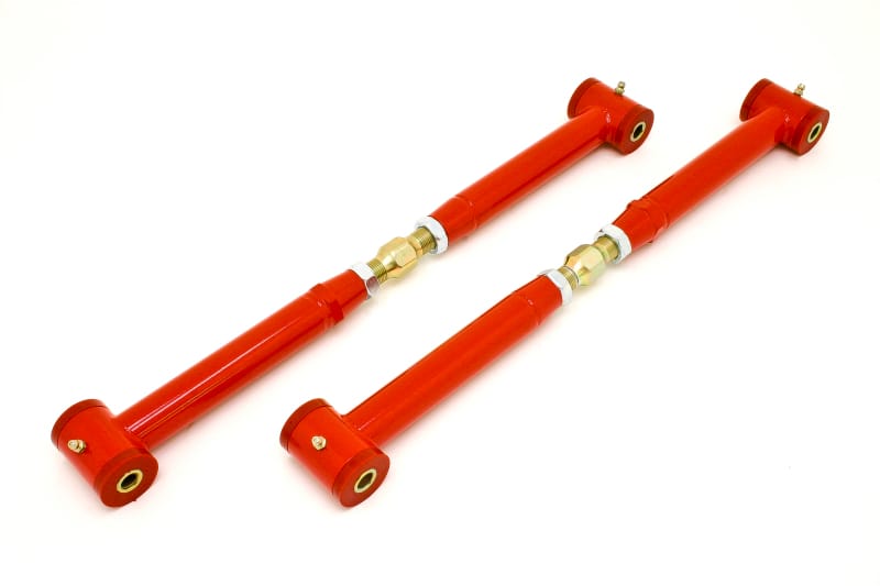 BMR Suspension — BMR 82-02 3rd Gen F-Body Chrome Moly Lower Control Arms On-Car Adj. (Polyurethane) - Red