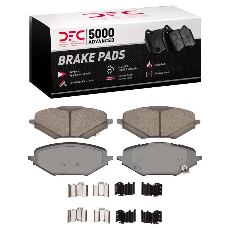 DFC — DFC 24-25 Mazda CX-70 Rear 5000 Advanced Ceramic Brake Pads and Hardware Kit
DFC Brake Pad Set