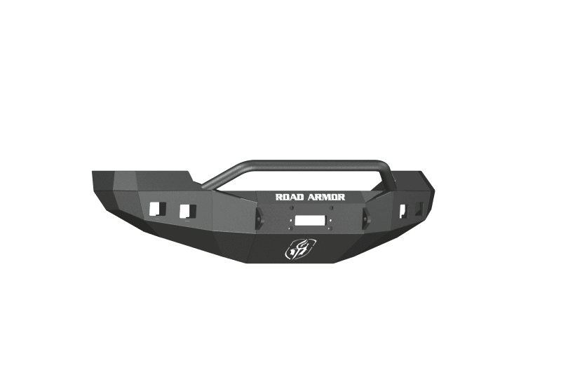 Road Armor — Road Armor 05-07 Ford F-250 Stealth Front Winch Bumper w/Pre-Runner Guard - Tex Blk