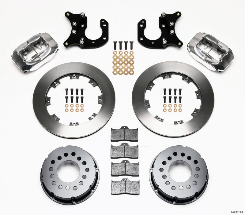 Wilwood — Wilwood Forged Dynalite P/S Rear Kit Polished Big Ford 2.36in Offset
BRAKE KIT