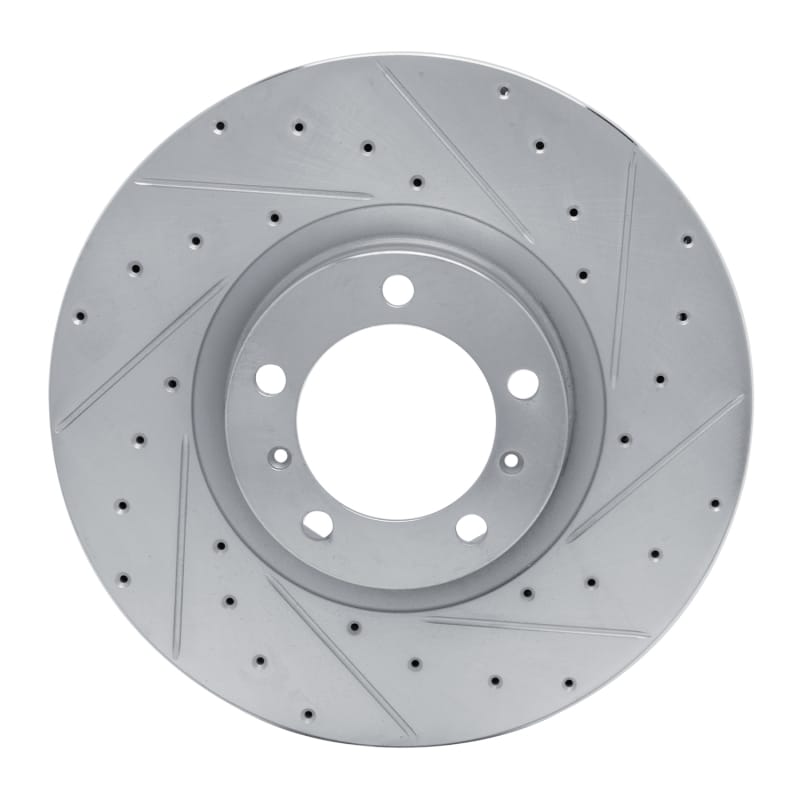 R1 Concepts — R1 10-24 Audi RS e-Tron GT Right Front Drilled & Slotted Silver Brake Rotor
R1 Brake Rotor Drill