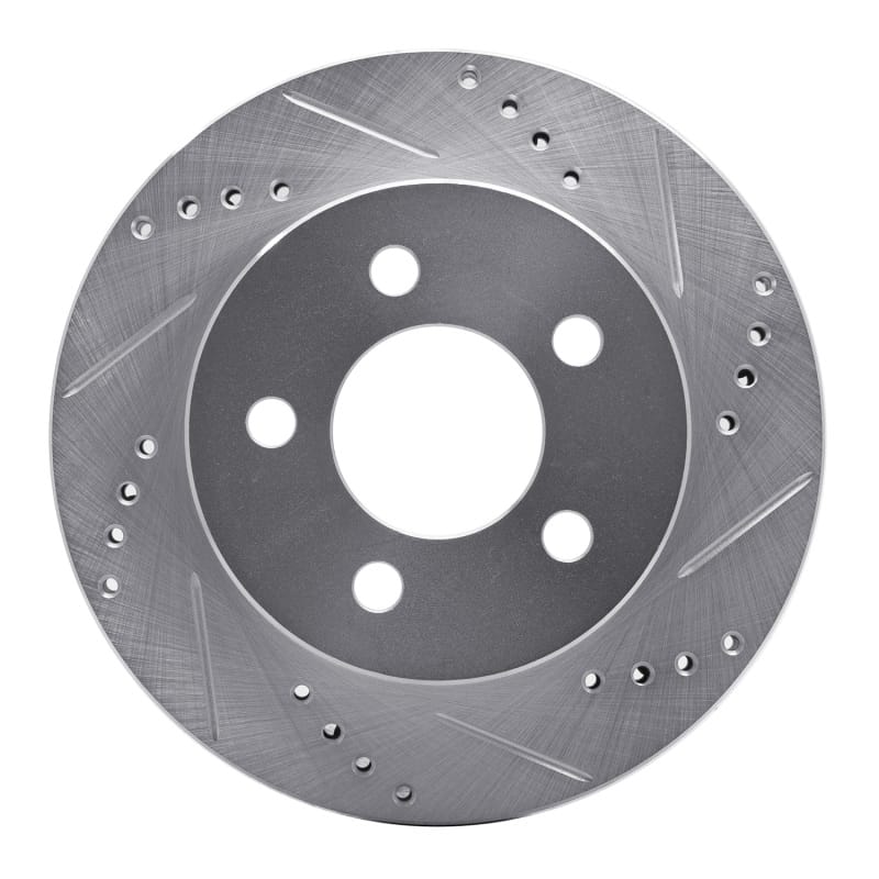 R1 Concepts — R1 99-06 Jeep TJ (Canada - See Wrangler for US) Front Right Drilled & Slotted Silver Brake Rotor
R1 Brake Rotor Drill