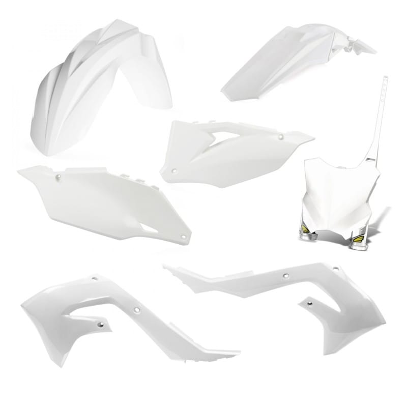 Cycra — Cycra 21-23 Kawasaki KX450X 5 PC. Replica Body Kit - White