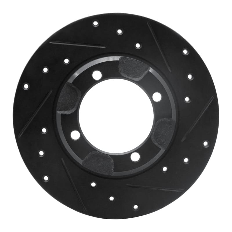 R1 Concepts — R1 85-91 Dodge COLT Front Right Drilled & Slotted Black Brake Rotor
R1 Brake Rotor Drill