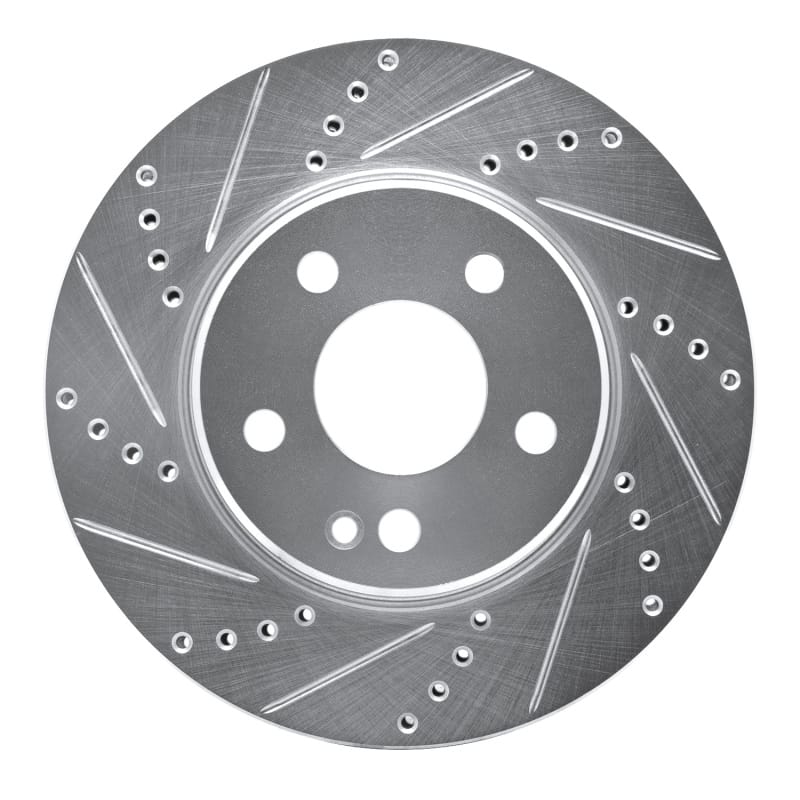 R1 Concepts — R1 06-11 Mercedes-Benz B200 Front Left Drilled & Slotted Silver Brake Rotor
R1 Brake Rotor Drill