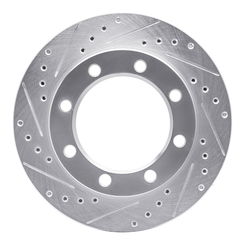 R1 Concepts — R1 80-94 Ford F-250 4WD (Excl Super Duty) Front Left Drilled & Slotted Silver Brake Rotor
R1 Brake Rotor Drill