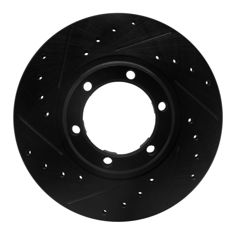 R1 Concepts — R1 87-89 Dodge Raider Front Left Drilled & Slotted Black Brake Rotor
R1 Brake Rotor Drill