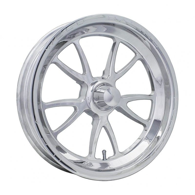 Weld — Weld Full Throttle 1-Piece 17x3.5 / Strange Spindle MT / 1.75in. BS Polished Wheel - Non-Beadlock