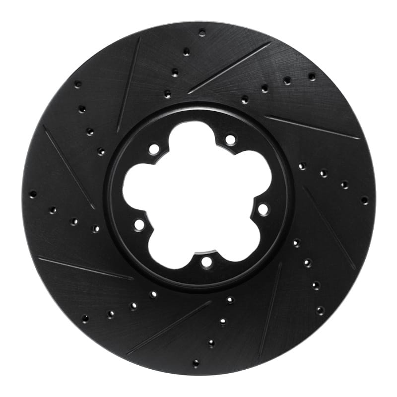 R1 Concepts — R1 14-19 Ford Transit-350/SRW Front Left Drilled & Slotted Black Brake Rotor
R1 Brake Rotor Drill