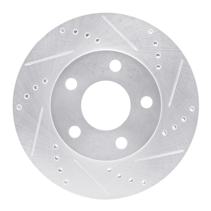 R1 Concepts — R1 97-05 Chevrolet Classic Front Right Drilled & Slotted Silver Brake Rotor
R1 Brake Rotor Drill