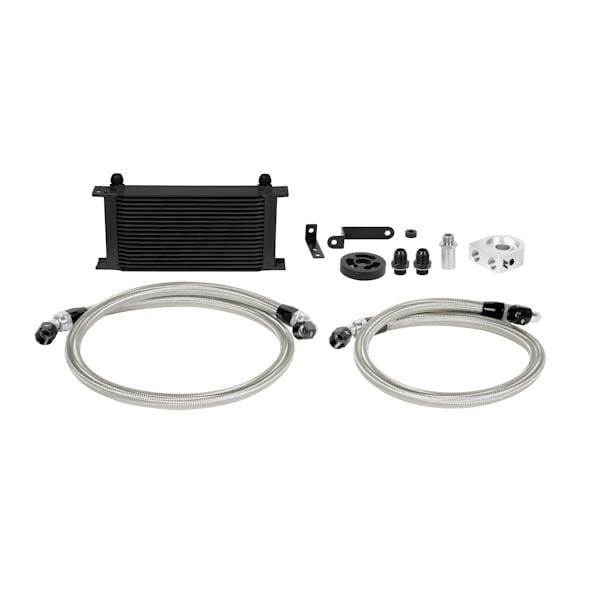 Mishimoto — Mishimoto 08-14 Subaru WRX Oil Cooler Kit - Black