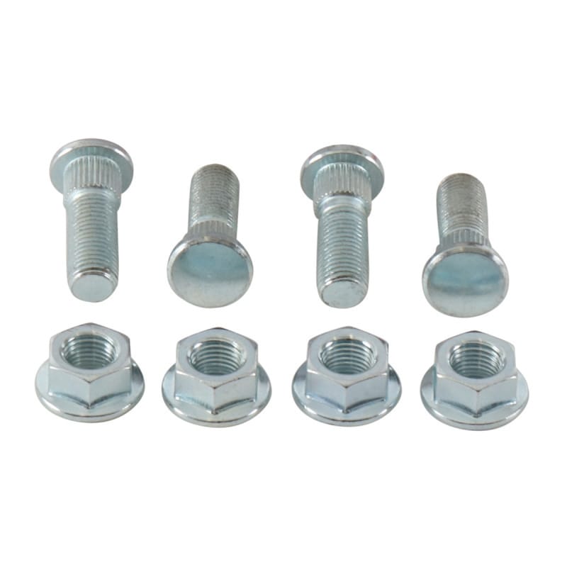 QuadBoss — Wheel Stud & Nut Kit, Front/Rear, Black