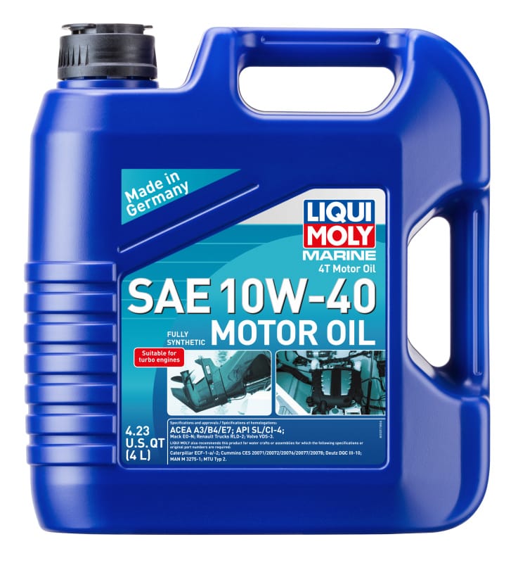 LIQUI MOLY — LIQUI MOLY 4L Marine 4T Motor Oil SAE 10W40