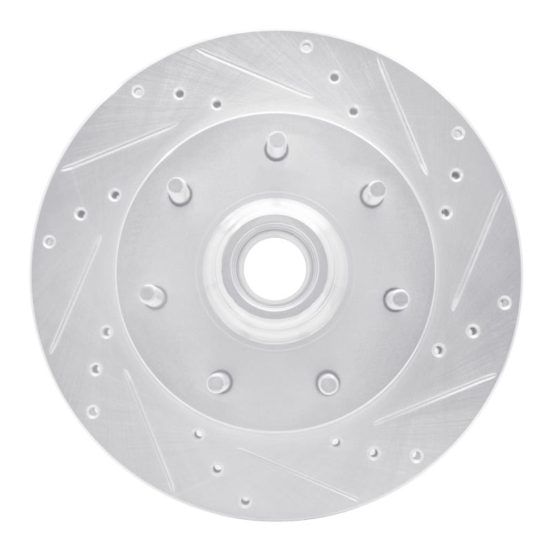 R1 Concepts — R1 97-02 Ford F-150 RWD Front Right Drilled & Slotted Silver Brake Rotor
R1 Brake Rotor Drill
