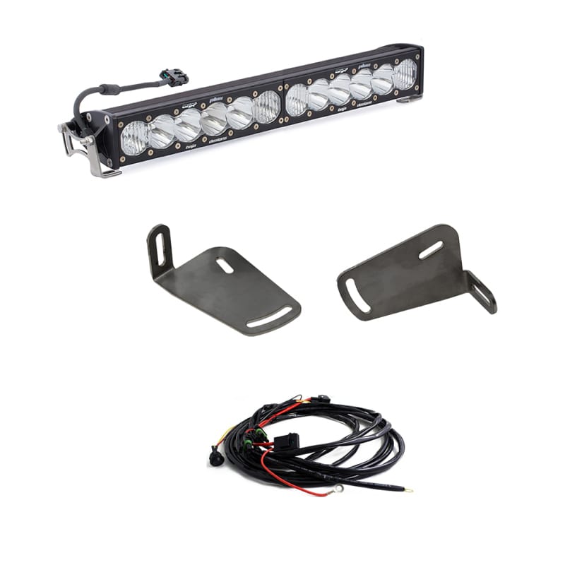 Baja Designs — Baja Designs 2019+ Ram Rebel 1500 OnX6+ 20in Bumper Kit - Clear