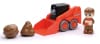 New Ray Toys — New Ray Toys Kubota My Lil Orange SSV with Figurine and Boulders/ Scale - 1:18
