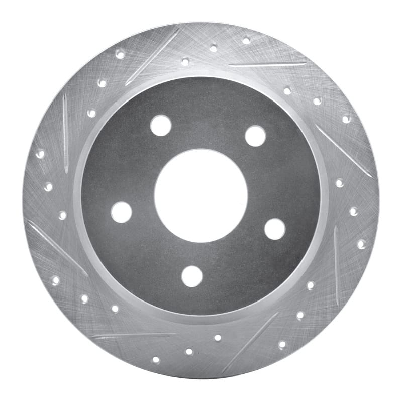 R1 Concepts — R1 99-04 Jeep Grand Cherokee Rear Left Drilled & Slotted Silver Brake Rotor
R1 Brake Rotor Drill