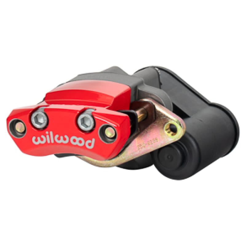 Wilwood — Wilwood Red Electric Parking Brake Caliper - 2in Bracket - 1.19-1.25in - Left