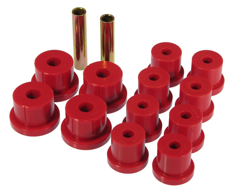 Prothane — Prothane 62-67 Chevy Nova Mono Leaf Spring Bushings - Red
SPRING/SHACKLE BUSH