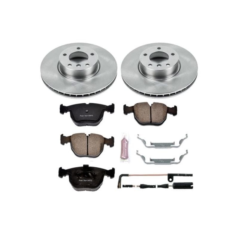 PowerStop — Power Stop 01-03 BMW 530i Front Autospecialty Brake Kit