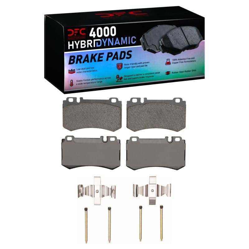DFC — DFC 07-13 Mercedes-Benz S600 Rear 4000 HybriDynamic Brake Pads and Hardware Kit
DFC Brake Pad Set