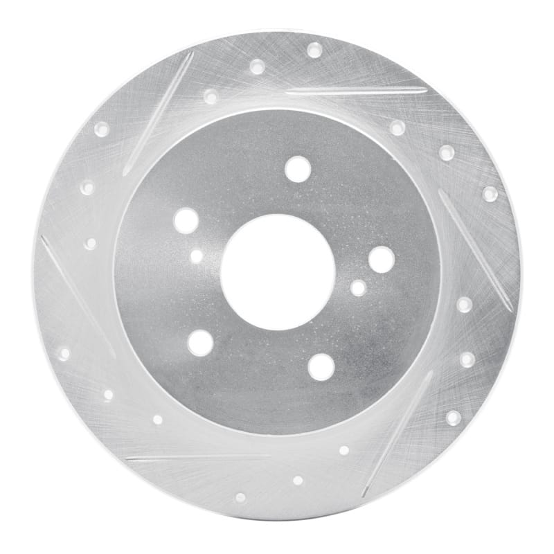 R1 Concepts — R1 10-13 Suzuki Kizashi Rear Left Drilled & Slotted Silver Brake Rotor
R1 Brake Rotor Drill