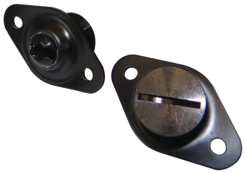 Moroso — Moroso Quick Fastener - Self Ejecting - 5/16in x .500in - Aluminum - Black - 10 Pack