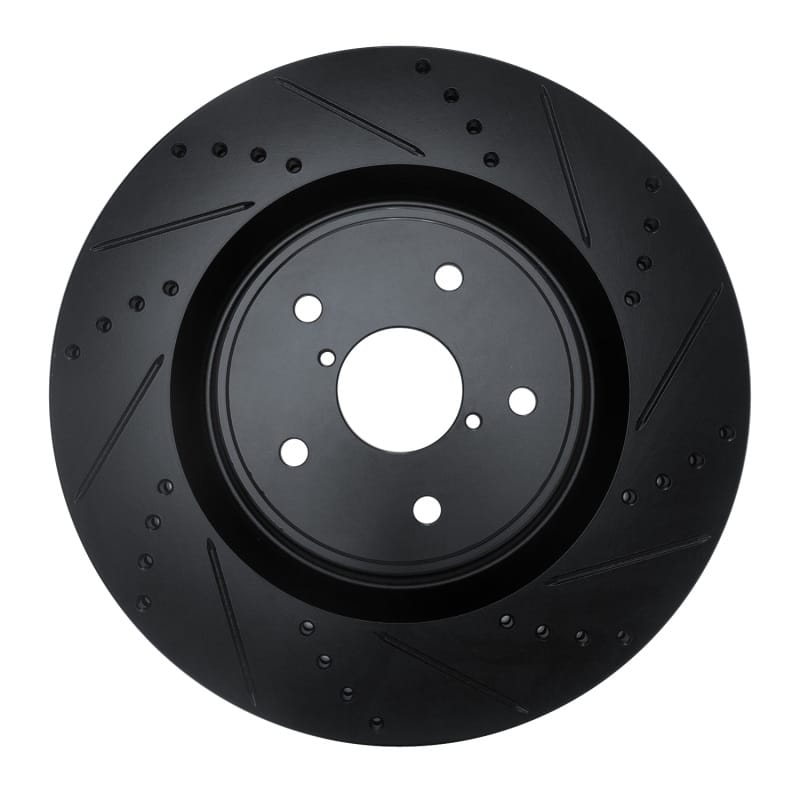R1 Concepts — R1 18-25 Subaru WRX STI Front Right Drilled & Slotted Black Brake Rotor
R1 Brake Rotor Drill