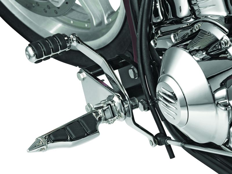 Kuryakyn — Kuryakyn Round Shift Peg Cover Honda Chrome