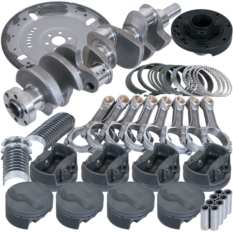 Eagle — Eagle Ford 302 3.400in Crank 5.400in I-Beam Rods 4.000in Pistons 164 Tooth FP Balanced Assembly
Bal Str & Strip Assy