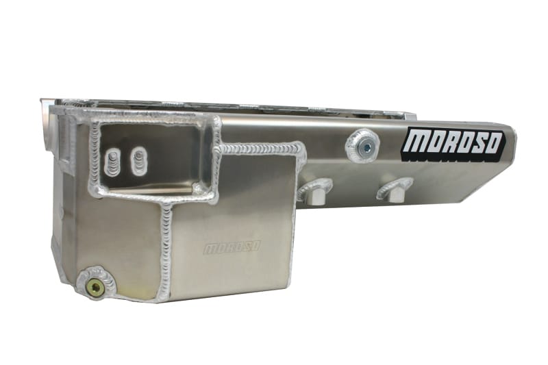 Moroso — Moroso Chevrolet Big Block Mark IV (w/-16An External Pick Up) Wet Sump 6-7qt 8in Aluminum Oil Pan