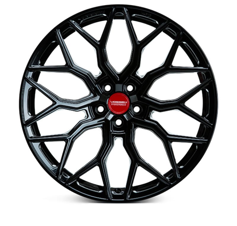 Vossen — Vossen HF-2 20x9 / 5x120 / ET35 / Flat Face / 66.9 - Gloss Black Wheel