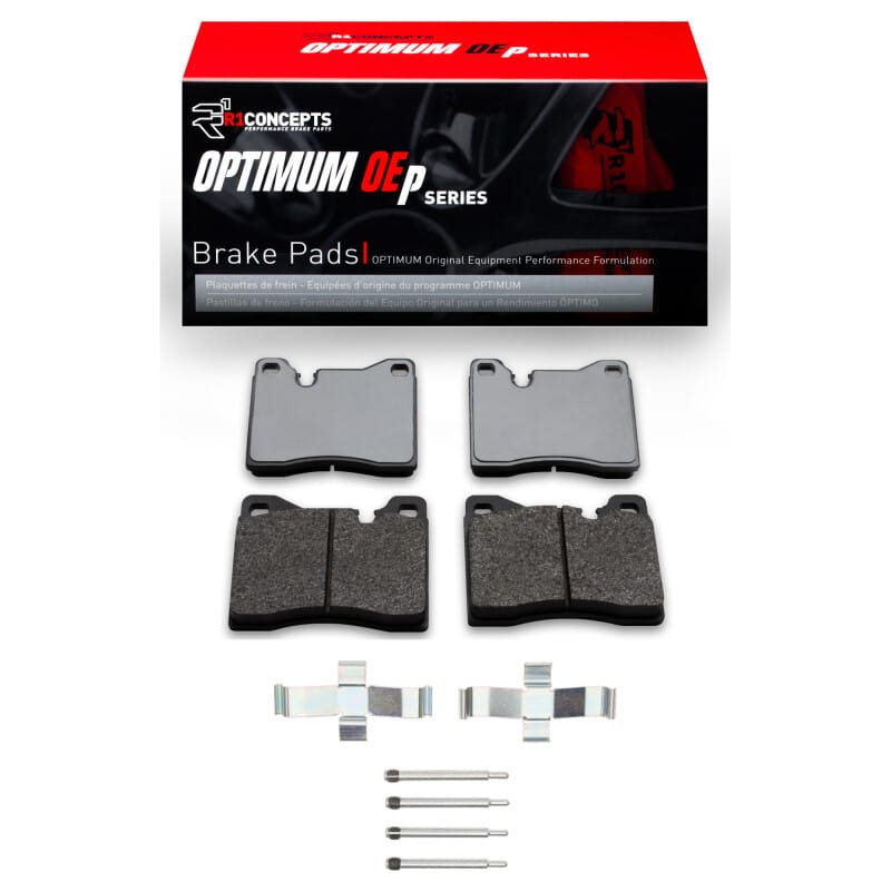 R1 Concepts — R1 69-76 BMW 2800CS Front Optimum OE Pads & Hardware Kit
R1 Optimum Oe Pads a