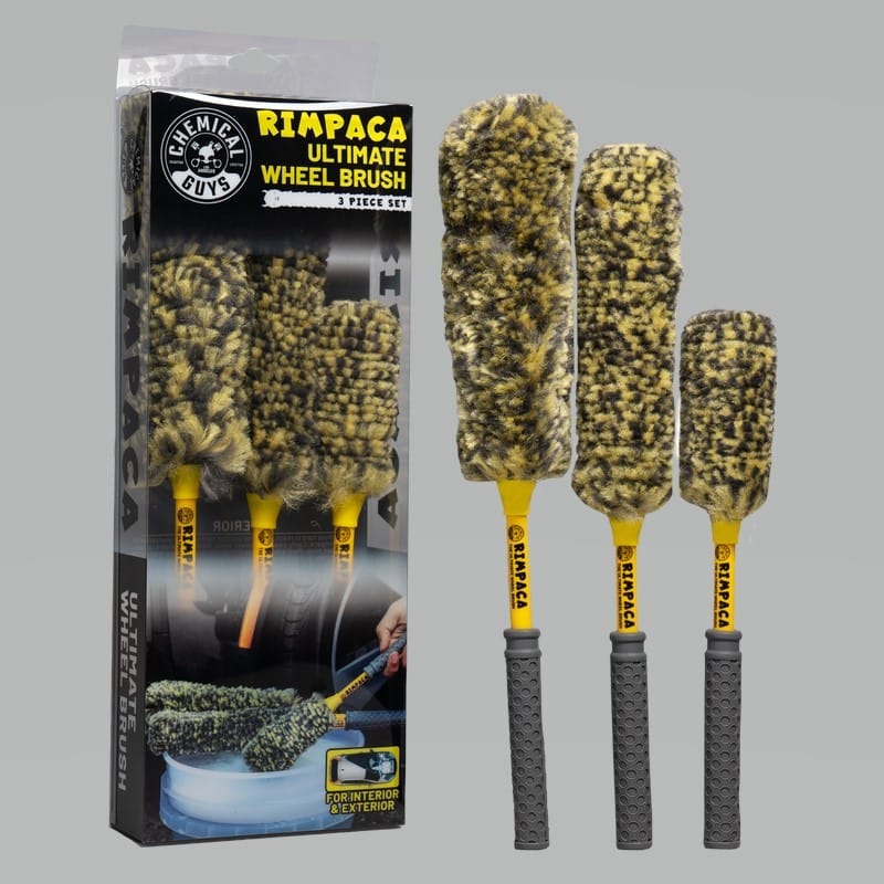 Chemical Guys — Chemical Guys Rimpaca Ultimate Wheel Brush Set - 3 Pcs