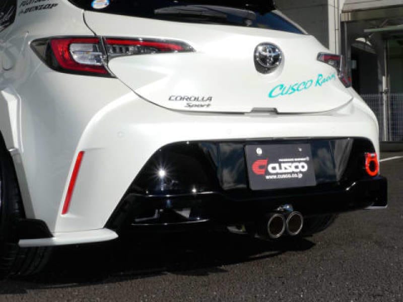 Cusco — Cusco Strut 19+ Toyota Corolla Hatchback Rear Lip Spoiler (Primer / Unpainted)