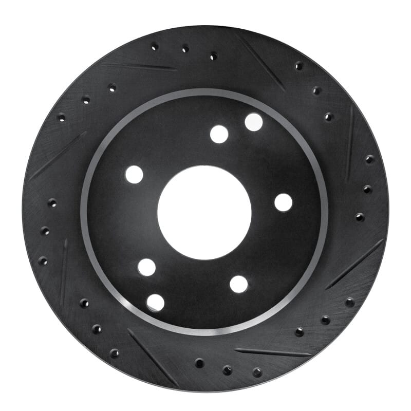 R1 Concepts — R1 84-87 Chevrolet Corvette Rear Right Drilled & Slotted Black Brake Rotor
R1 Brake Rotor Drill