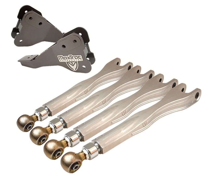 Maxtrac — MaxTrac 17-19 Ford F-250/350 4WD Dually 0-6in Adaptive 4-Link Arm Kit
Control Arm