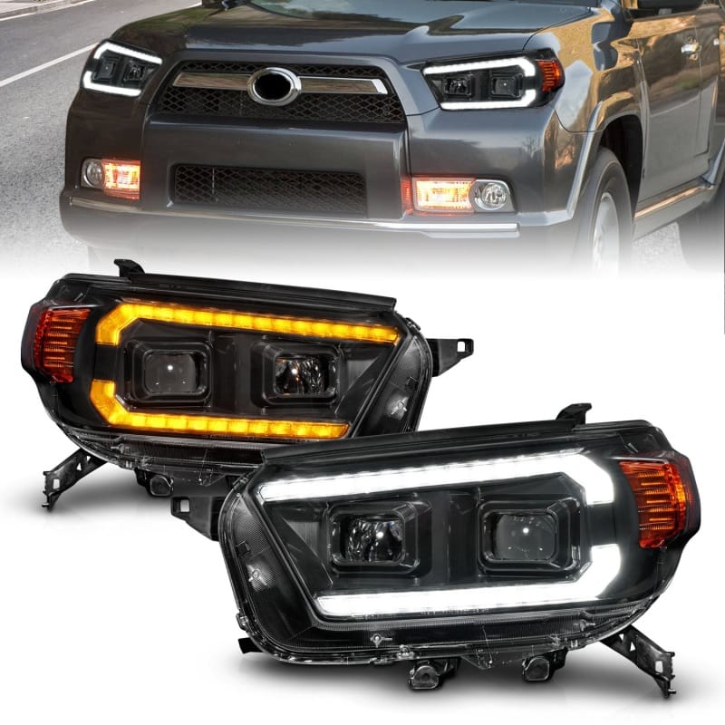 ANZO — ANZO 10-13 Toyota 4Runner Projector Headlights - Black
Head Light Set
HdLtSet
