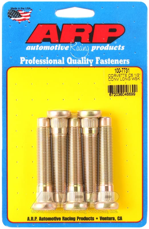 ARP — ARP Chevrolet Corvette C5 Long 1/2in Wheel Stud Kit