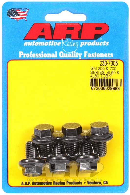 ARP — ARP GM 200/700 4L60/4L80 Torque Converter Bolt Kit - 6 Piece