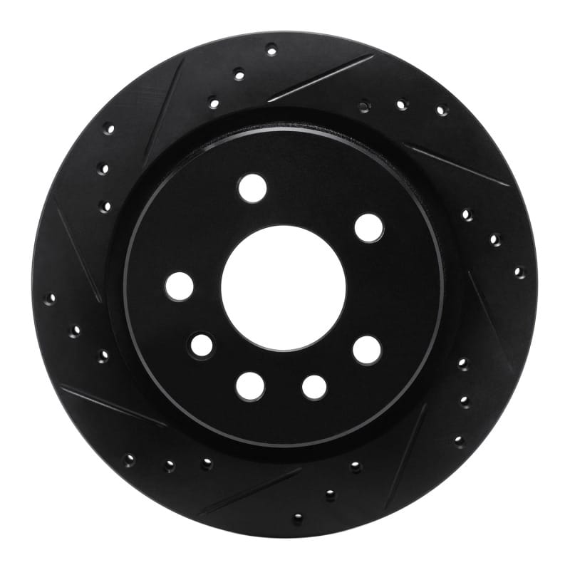 R1 Concepts — R1 01-01 Cadillac CATERA Rear Left Drilled & Slotted Black Brake Rotor
R1 Brake Rotor Drill