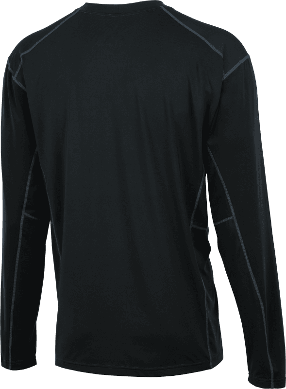 FIRSTGEAR — Base Layer Shirt, Lightweight, Long-Sleeve, Mens, S, Dark Grey