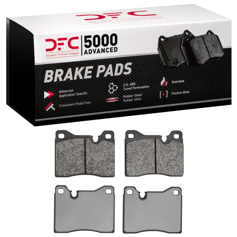 DFC — DFC 68-94 BMW 2800CS Front 5000 Advanced Low Metallic Brake Pads
DFC Brake Pad Set