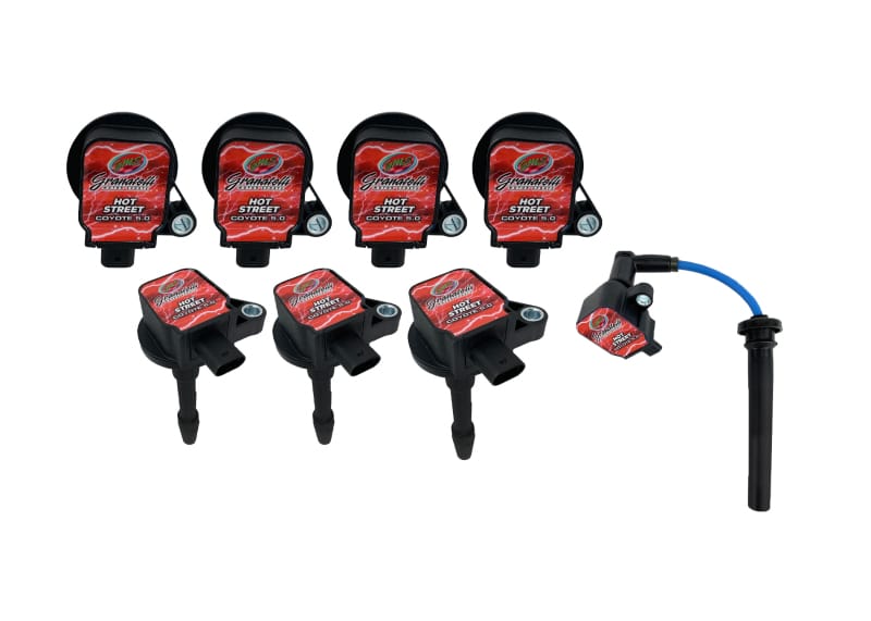 Granatelli Motor Sports — Granatelli 18-23 Ford 5.0L 4V Hot Street Coil-On-Plug Wire Conn Kit w/Coil Packs (50K Volts)
Ignition Coil
