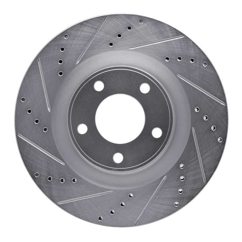 R1 Concepts — R1 07-15 Ford Edge Front Left Drilled & Slotted Silver Brake Rotor
R1 Brake Rotor Drill